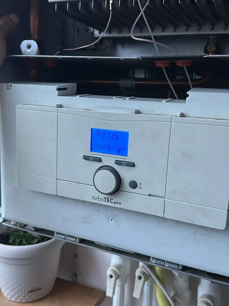 Vaillant turboTEC kombi ekranı
